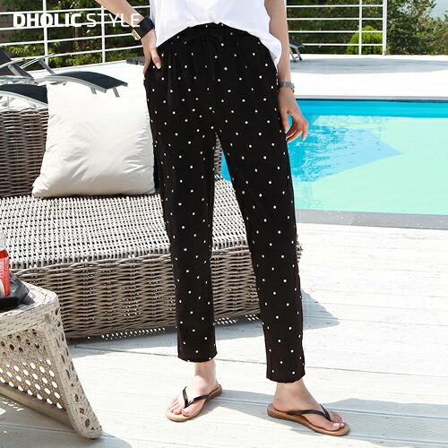 特売 レディース 韓国 ボトムス パンツ ロング丈 ロングパンツ 無地 スリム クロップド テーパードパンツ ウエストゴム ワンマイルウェア 部屋着 春2 2円 Aynaelda Com