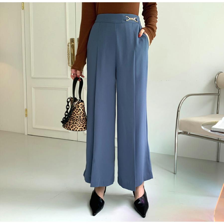 サイトに パンツ オフィスカジュアル 春 秋 韓国 ファッション Dholic 通販 Paypayモール ズボン ロング