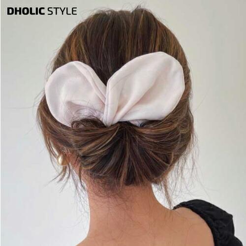 韓国 ヘアアクセサリー ヘアリボン ヘアゴム 便利グッズ アップスタイル おだんご ヘアアレンジ パーティー リボン くるりんぱ 簡単 おだんごリボン 秋 冬 Dholic 通販 Yahoo ショッピング