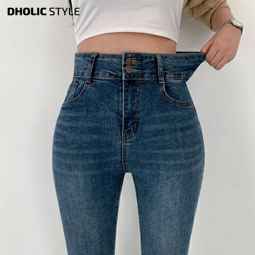 新品即決 韓国ファッション ボトムス パンツ デニム ジーンズ ジーパン スキニー タイト スリム ハイウエスト ハイライズ クロップド丈 9分丈 九分丈 カジュアル 秋 春3 927円 Aynaelda Com