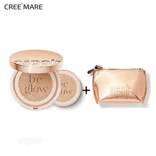 返品 交換対象商品 韓国コスメ Cosme Espoie エスポア クッション ファンデーション ベースメイク ベージュ ポーチ セット プレゼント 人気2 900円 Aynaelda Com