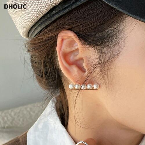 アクセサリー ピアス パール フェミニン小ぶり かわいい 可愛い フェミニン レディ ゴールド 韓国 Dholic 通販 Paypayモール