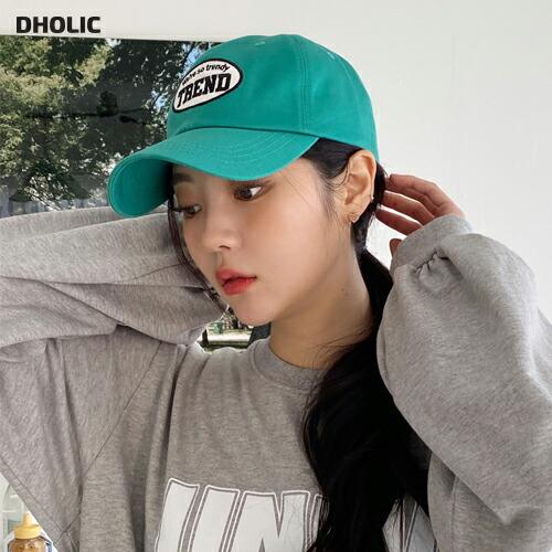 韓国ファッション キャップ 帽子 レタリング 英字 刺繍 ロゴ ベースボールキャップ 上品 大人 小顔 シンプル デイリー フェミニン カジュアル ガーリー 秋 冬 Dholic 通販 Paypayモール