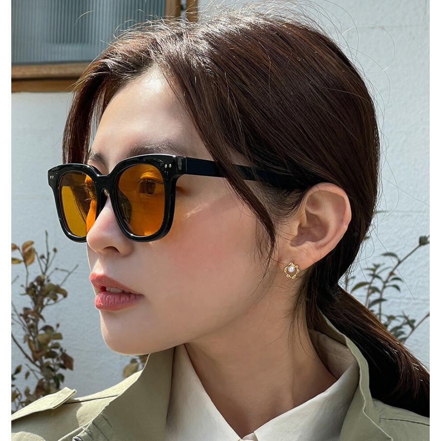 ファッションの サングラス UVカット オシャレ 黒ぶち カラーサングラス ブルー サングラス UVカット オシャレ 黒ぶち カラーサングラス ブルー