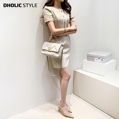 43 割引公式 ワンピース 半袖 ミニ丈 柄 模様 ツイード ボタン ライン パステル スリム 春 夏 大人っぽ フェミニン きれいめ 上品 ベージュ ピンク 韓国ファッション ワンピース チュニック レディースファッション ファッション Littlestaruc Com