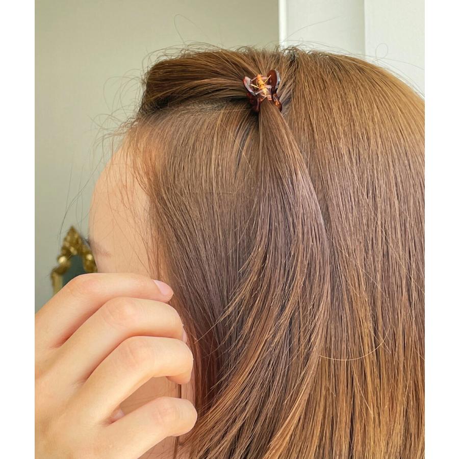 ヘアアクセサリー ヘアクリップ バンスクリップ クリップ ミニ 小さい 小ぶり ハーフツイン 子供 キッズ 女の子 クリア 透明 マーブル 模様 韓国ファッション Dholic 通販 Yahoo ショッピング