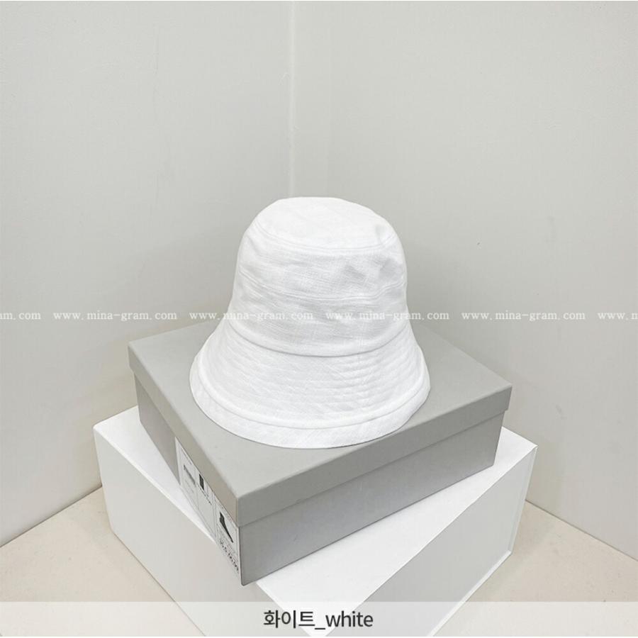 韓国ファッション 帽子 クルーハット クローシュ チューリップハット デイリー バケットハット バケハ マッシュルームハット ラフィアブレンド 夏 春 無地 年末のプロモーション バケットハット