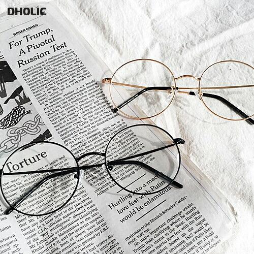 最安値挑戦 メガネ めがね 可愛い 丸型 丸メガネ かわいい ゴールド 黒 ブラック 黒縁 ラウンド メタルフレーム 丸めがね シンプル ベーシック 大きめ2 178円