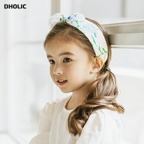 キッズ ヘアアクセサリー ヘアバンド 髪飾り リボン ハンドメイド 手作り リボン 大 幅広 女の子 通学 通園 お出かけ 子供 子供服 小学生 夏 Dholic 通販 Paypayモール
