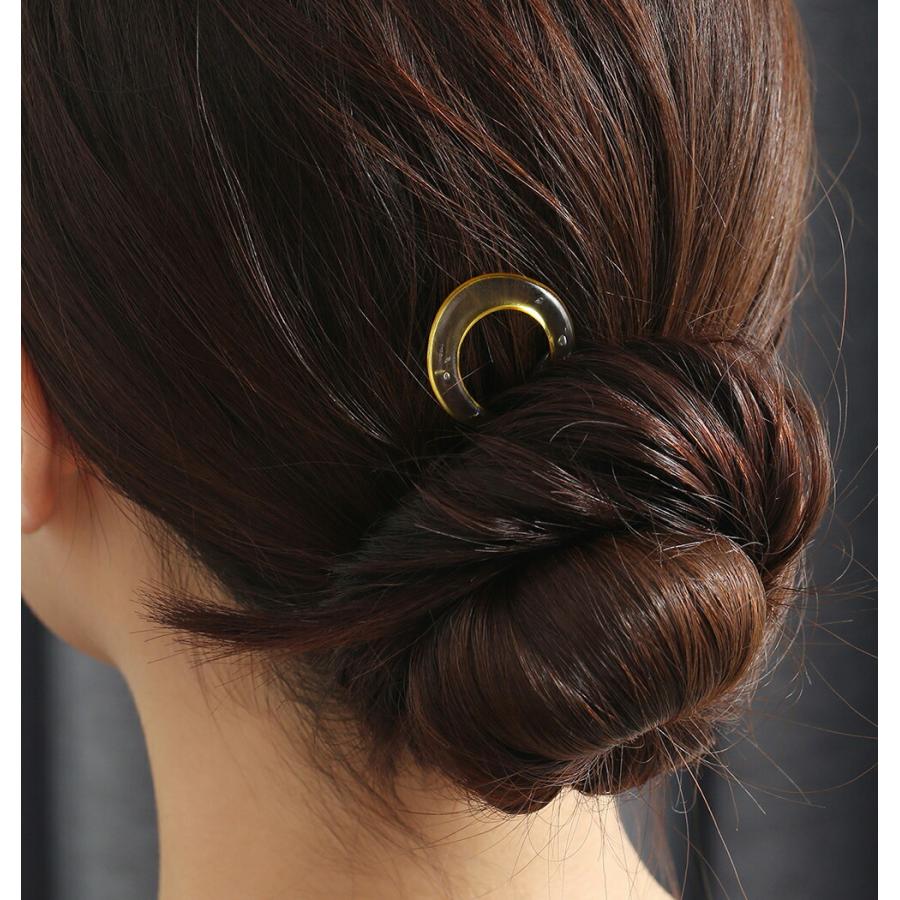 売れ筋商品 アクセサリー ヘアアクセサリー ヘアスティック コーム U字コーム まとめ髪 アップスタイル ヘアアレンジ 大 大きめ ミディアム クリア アクリル 春1 298円 Whitesforracialequity Org