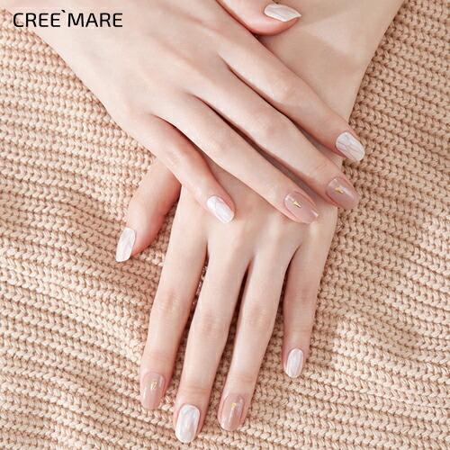 韓国コスメ 化粧品 ジェリーアトリエ ネイル ネイルシール ネイルステッカー ハンドネイル 手 ハンド セルフネイル シェル シンプル Dholic 通販 Paypayモール