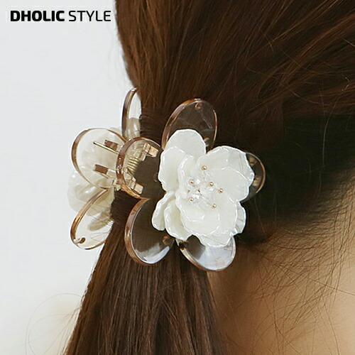 格安激安 韓国 ファッション ヘアアクセサリー ヘアクリップ バンスクリップ ツイスト アクリル 花柄 ハーフアップ ロングヘア パーティー ヘアアレンジ カジュアル 夏 Riosmauricio Com