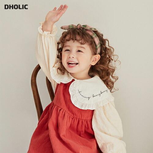 キッズ ヘアアクセサリー カチューシャ チェック柄 リボン りぼん 可愛い かわいい ガーリー 女の子 韓国 韓国子供服 子供 こども 子供服 こども服 Dholic 通販 Paypayモール