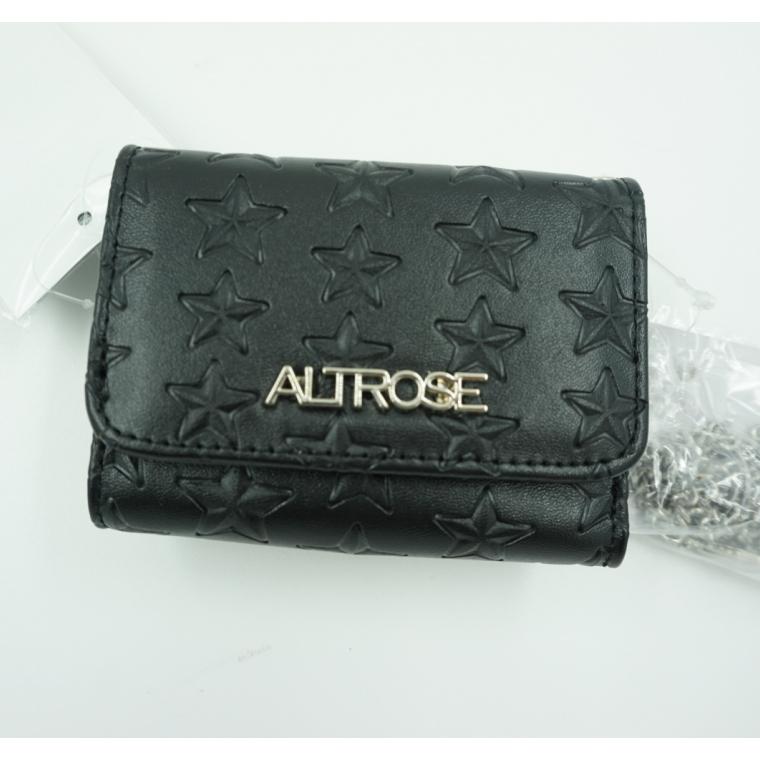 【普通郵便送料無料】ALTROSE レディース ミニ財布 ミニウォレット 三つ折り コンパクト ショルダー かっこいい スター星 がま口 メンズ ユニセックス |  | 01