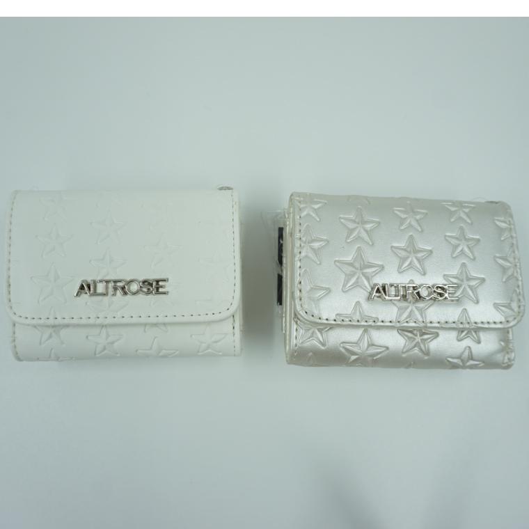 【普通郵便送料無料】ALTROSE レディース ミニ財布 ミニウォレット 三つ折り コンパクト ショルダー かっこいい スター星 がま口 メンズ ユニセックス |  | 02