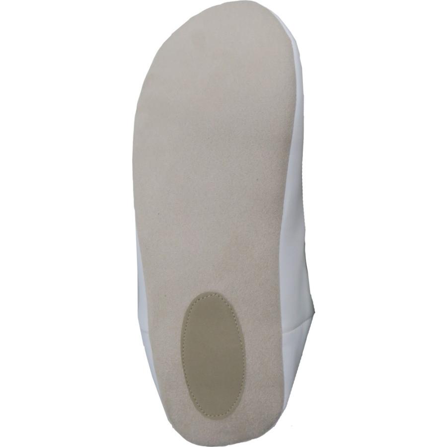 【普通郵便送料無料】moz モズ　洗えるレザールームシューズ　アイボリー　ホワイト　ブラック　モノトーン　レディース　メンズ　北欧　エルク型押し【Dhruv】 | moz | 05