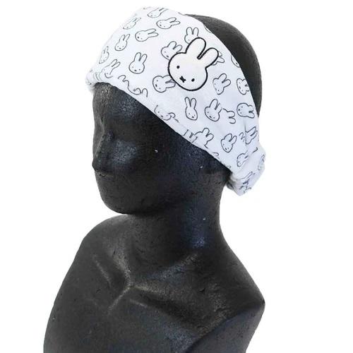【普通郵便送料無料】　キャップタオル　ミッフィー ヘアターバン まんまるお耳　ホワイト　ブルー　ブルーナ |  | 08