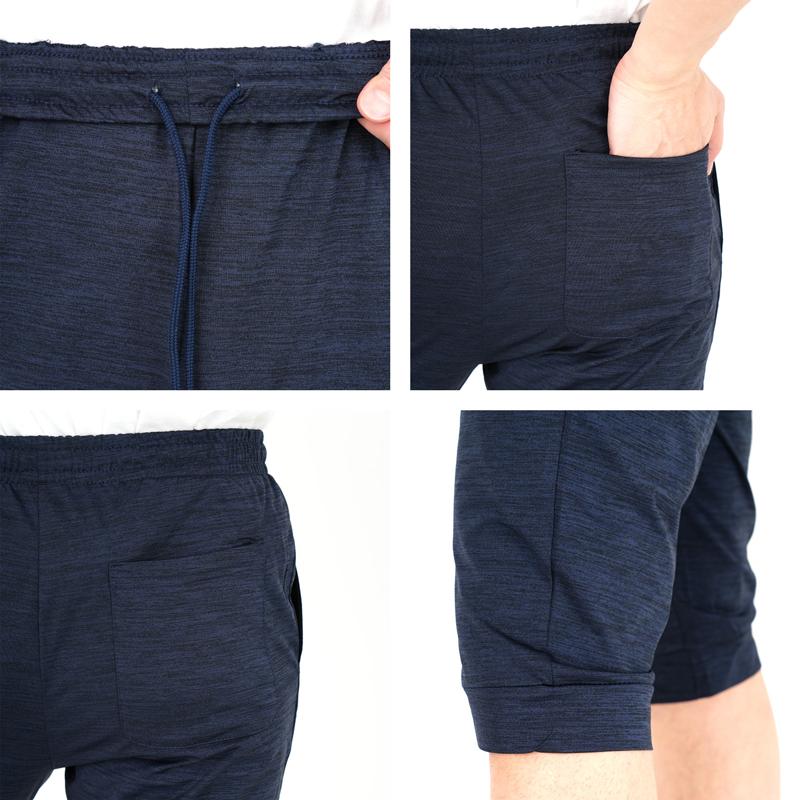 ジャージパンツ メンズ 6分丈 7分丈 ストレッチ 吸汗速乾 ルームウェア