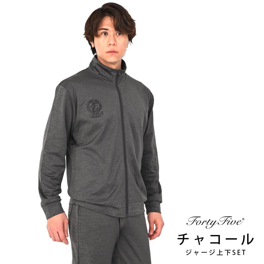ジャージ上下 メンズ 春夏 ストレッチ セットアップ ユニフォーム