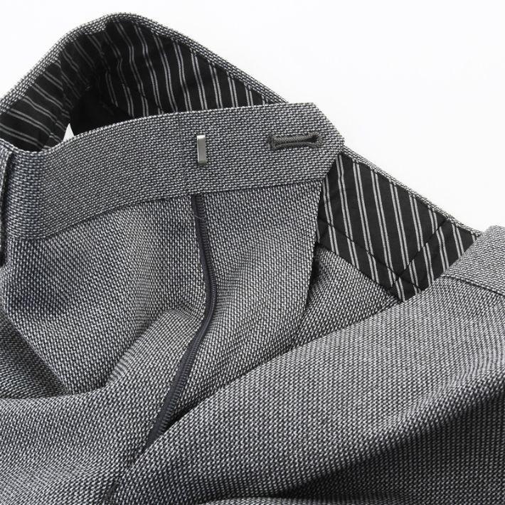 スラックス メンズ 裾上げ済み 洗える クールビズ 究極速乾 ビジネス