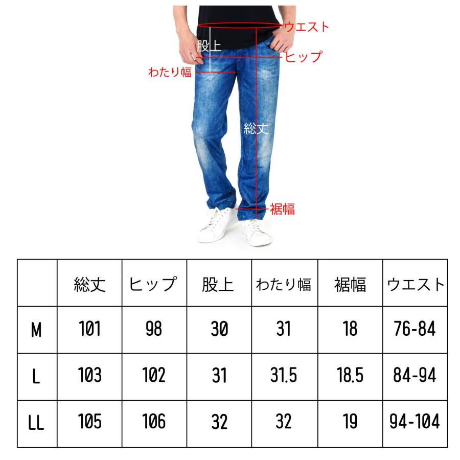 デニムパンツ ストレッチパンツ ジャージ ニット インディゴ ブリーチ