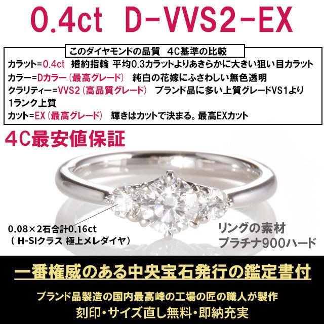 ダイヤモンド ルース 安い 0.3カラット 鑑定書付 0.36ct Dカラー SI1