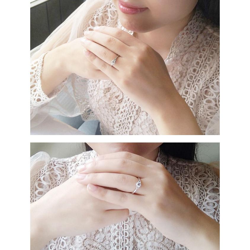 ✨鑑定済み✨Tiffany & Co. ダイヤモンド付きリング 14号 dia-youme_if-0016