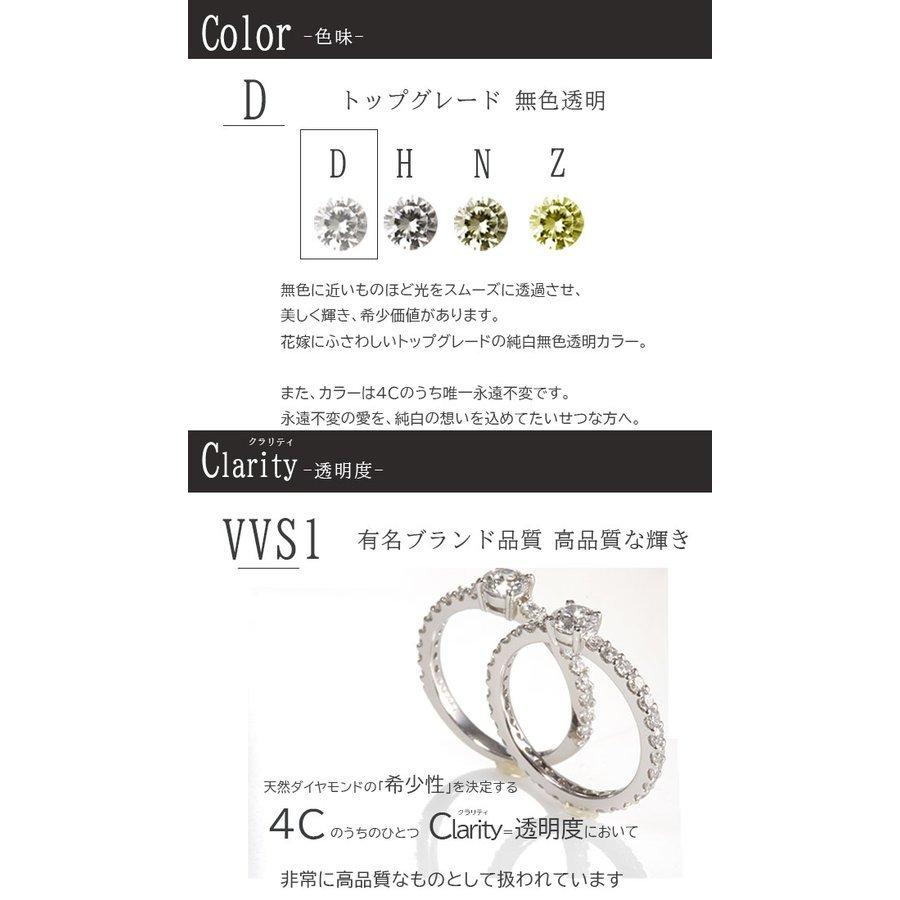 あすつく 婚約指輪 0.3ct D-VVS1-EX イタリアンセッティングラウンド 