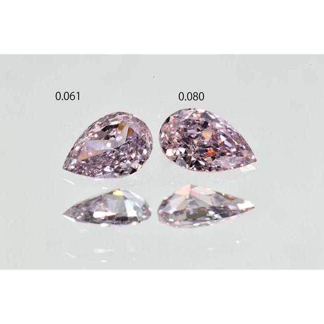 パープルピンクダイヤ パープリッシュピンク ダイヤモンド ペアシェイプ ２つセット価格です 中央宝石研究所 ソーティングつき 1138 9fpurpk0061ps ダイヤモンド専門店 オシェル 通販 Yahoo ショッピング