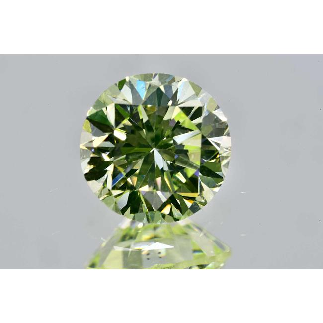 グリーンダイヤモンド ライトイエローグリーン VS1高品質 0.4