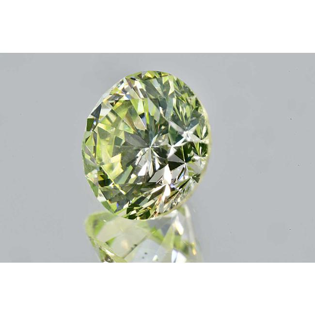グリーンダイヤモンド ライトイエローグリーン VS1高品質 0.4カラット