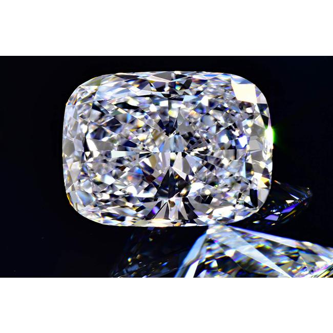 クッションカットダイヤ 0.5カラット D IF【GIA鑑定書刻印つき】ダイヤ原石写真あり 白さと輝きさん | 