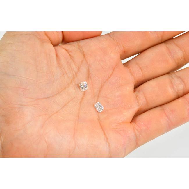 クッションカットダイヤ 0.5カラット D IF【GIA鑑定書刻印つき】ダイヤ原石写真あり 白さと輝きさん |  | 10