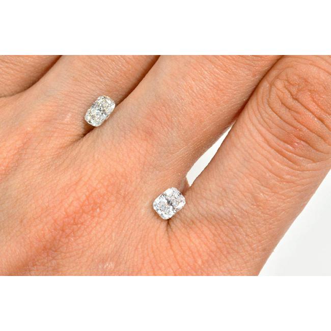 クッションカットダイヤ 0.5カラット D IF【GIA鑑定書刻印つき】ダイヤ原石写真あり 白さと輝きさん |  | 12