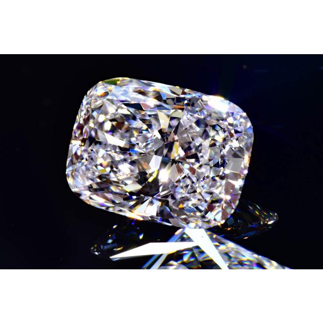 クッションカットダイヤ 0.5カラット D IF【GIA鑑定書刻印つき】ダイヤ原石写真あり 白さと輝きさん |  | 01