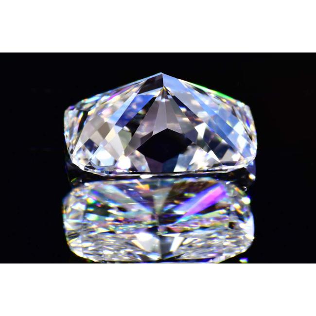 クッションカットダイヤ 0.5カラット D IF【GIA鑑定書刻印つき】ダイヤ原石写真あり 白さと輝きさん |  | 05