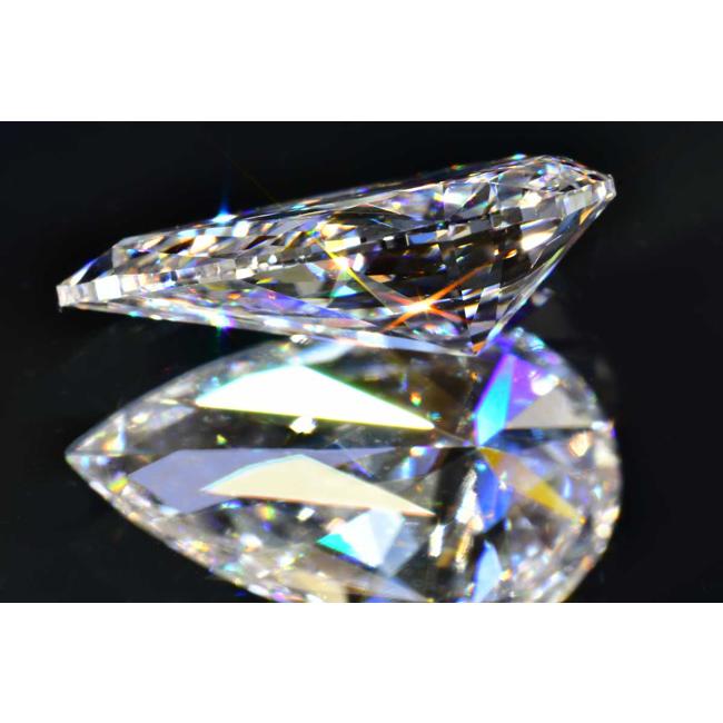 GIA鑑定書 刻印つき】ペアシェイプ ダイヤモンド ルース 0.72カラット