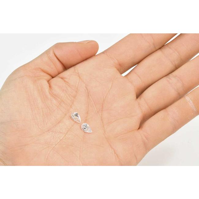 GIA鑑定書 刻印つき】ペアシェイプ ダイヤモンド ルース 0.72カラット