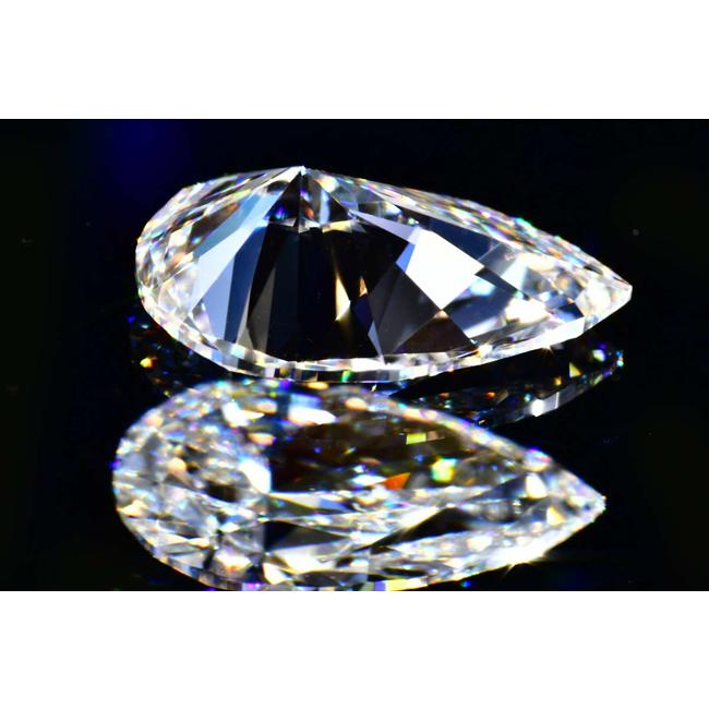 タイプ２Aダイヤ0.35ctDIFペアシェイプカット ダイヤモンド ルース GIA鑑定書つき ダイヤ原石写真ありの画像