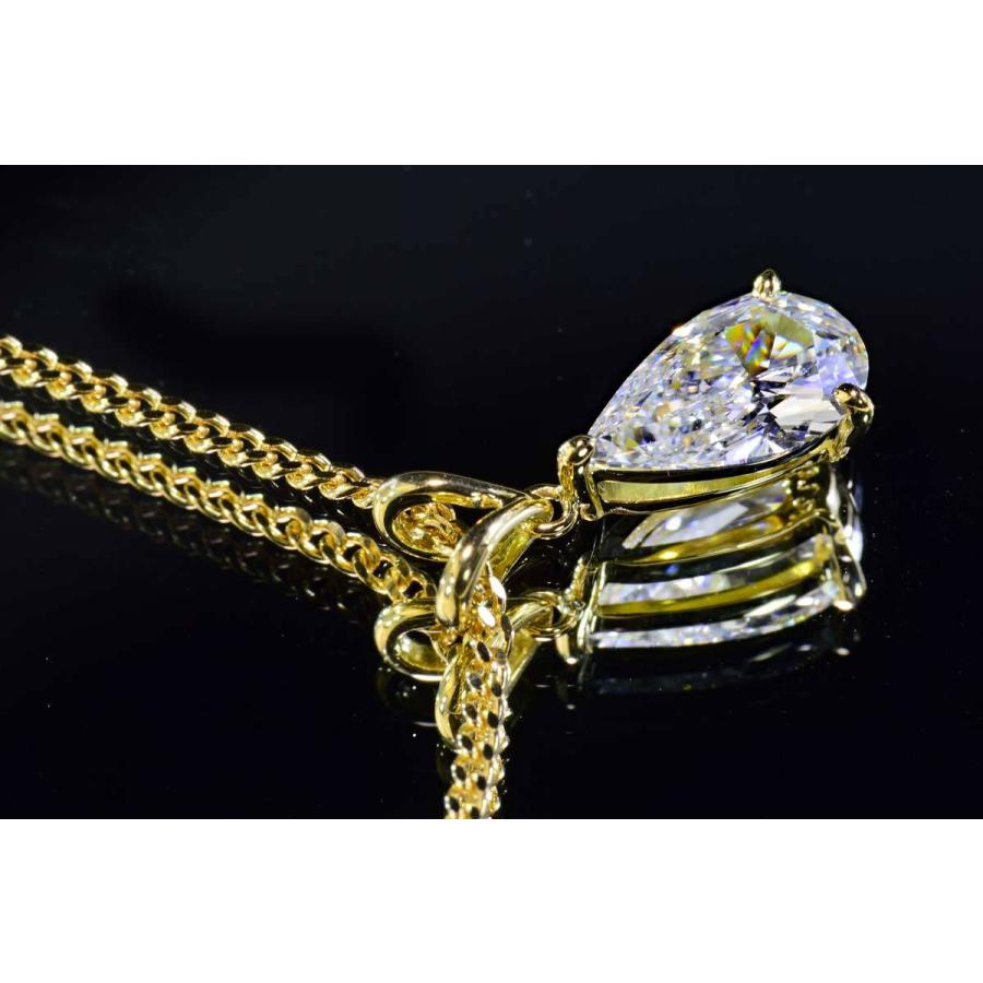 0.7カラット ペアシェイプカット ダイヤモンド 一粒ネックレス 0.7カラット ペアシェイプカット ダイヤモンド 一粒ネックレス