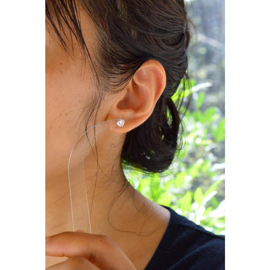 美品 未使用品 ノグチ　nogucgi 一粒ダイアモンド ピアス K14 noguchi BIJOUX ノグチブラウンダイヤk14ピアス nn322□ | iroma