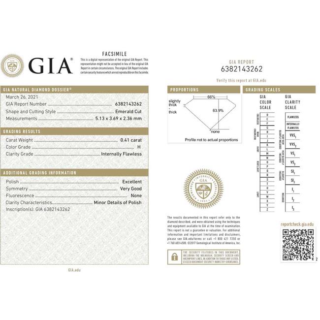 GIA ダイアモンド事典 エメラルドカット ダイヤモンドリング 横向き指輪 イエロー