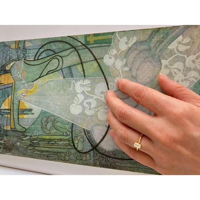 エメラルドカット ダイヤモンド リング 0.7カラット イエローゴールド