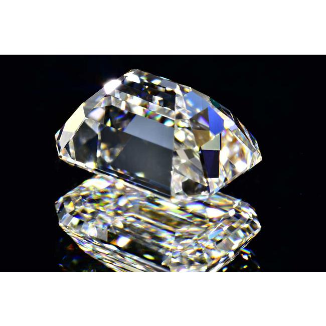 エメラルドカット ダイヤモンド リング 0.7カラット イエロー