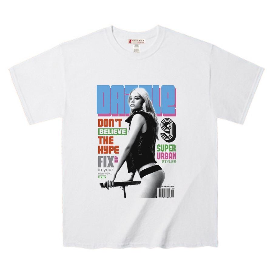 ｔシャツ かっこいい洋雑誌の表紙 デザインtee Dazzle Mag T250 Dial9up 通販 Yahoo ショッピング