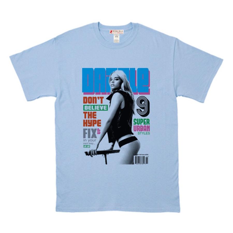 ｔシャツ かっこいい洋雑誌の表紙 デザインtee Dazzle Mag T250 Dial9up 通販 Yahoo ショッピング