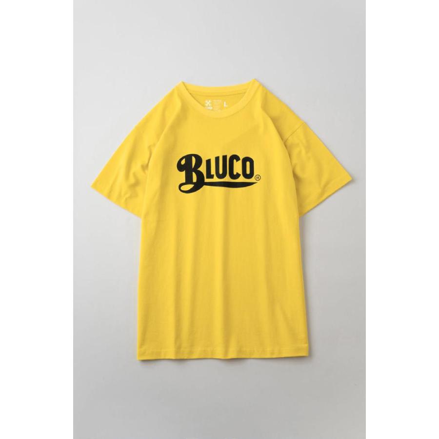 BLUCO ブルコ PRINT S/S TEE  LOGO 半袖Tシャツ 143-22｜dialog-ca｜03