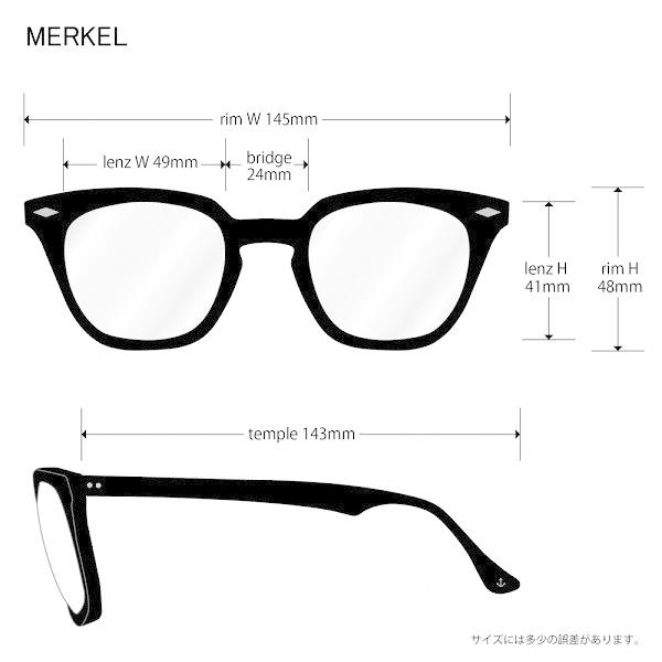 EVILACT MERKEL イーブルアクト マーケル 完売品 ブラック EVILACT EYEWEAR “MERKEL” - BLACK x BROWN TORT / GREEN LENS