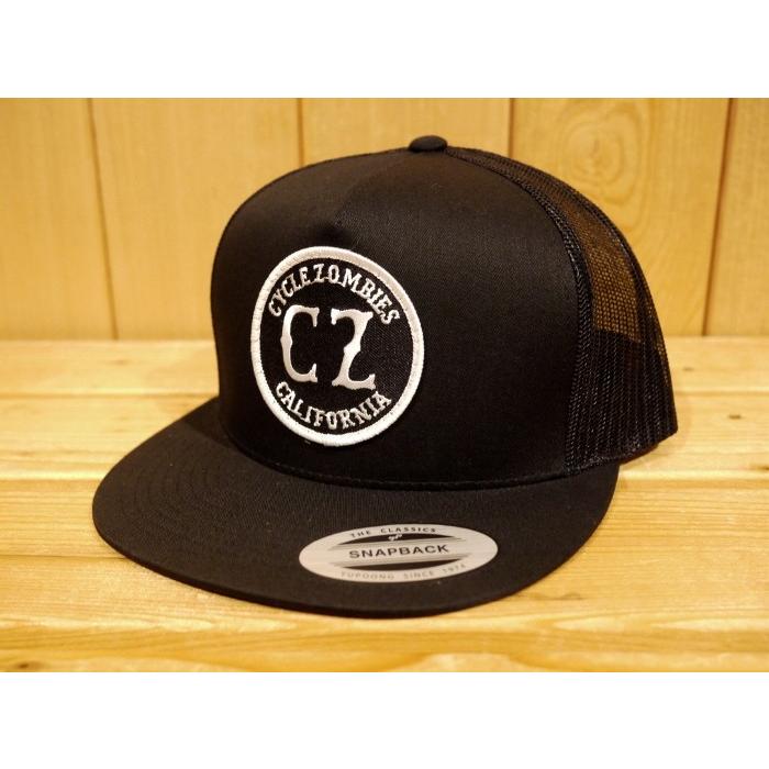 CYCLE ZOMBIES サイクルゾンビーズ CALIFORNIA Premium Twill Trucker Hat スナップバックキャップ｜dialog-ca｜04