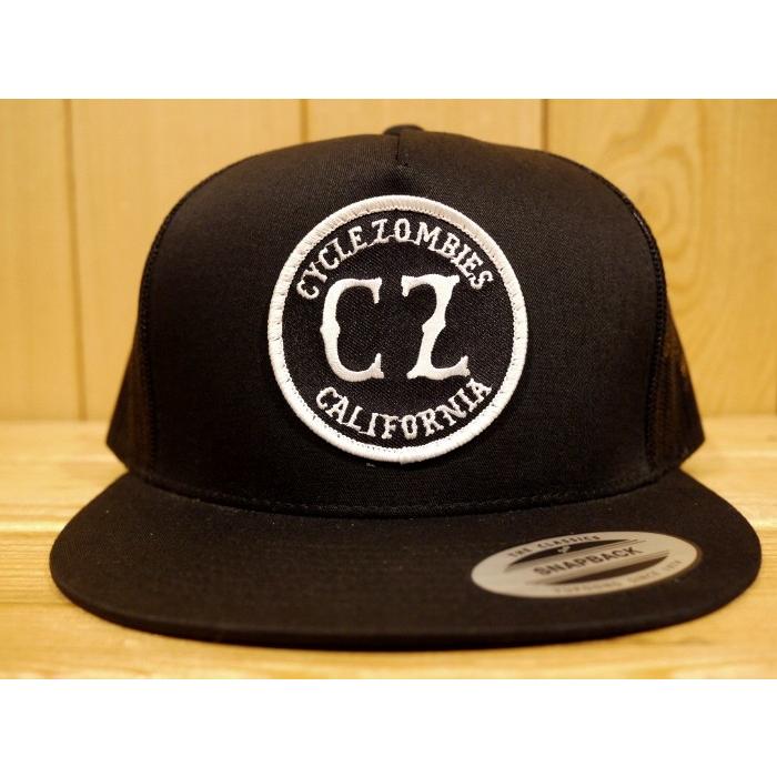 CYCLE ZOMBIES サイクルゾンビーズ CALIFORNIA Premium Twill Trucker Hat スナップバックキャップ｜dialog-ca｜05